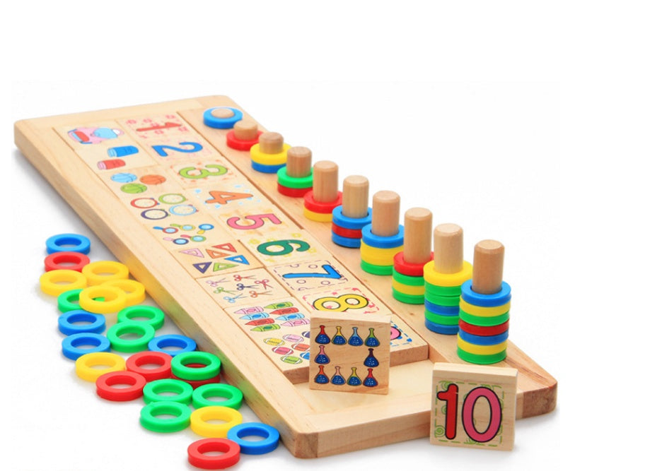 Montessori Arithmetic Log Board