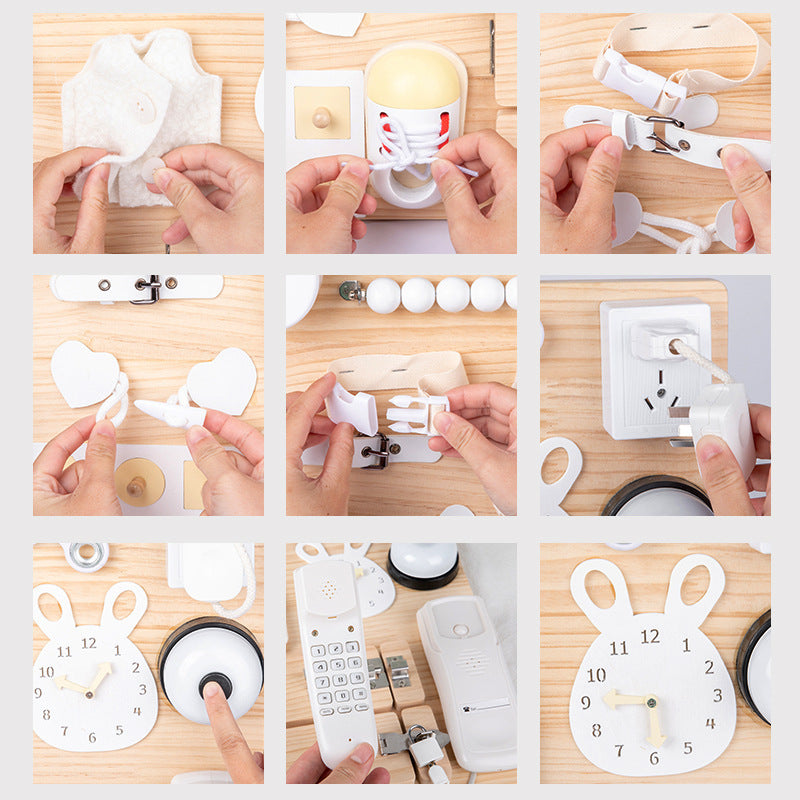 Montessori Multifunctional Busy Board