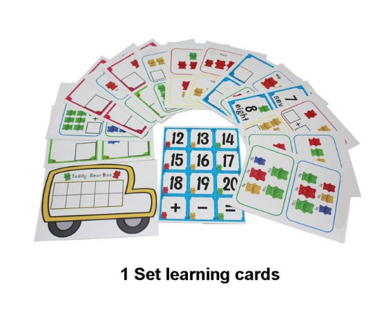 Montessori Color Bears and Cup Set