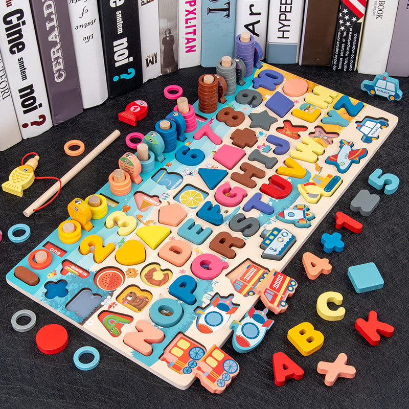 Montessori Wooden Matching Board