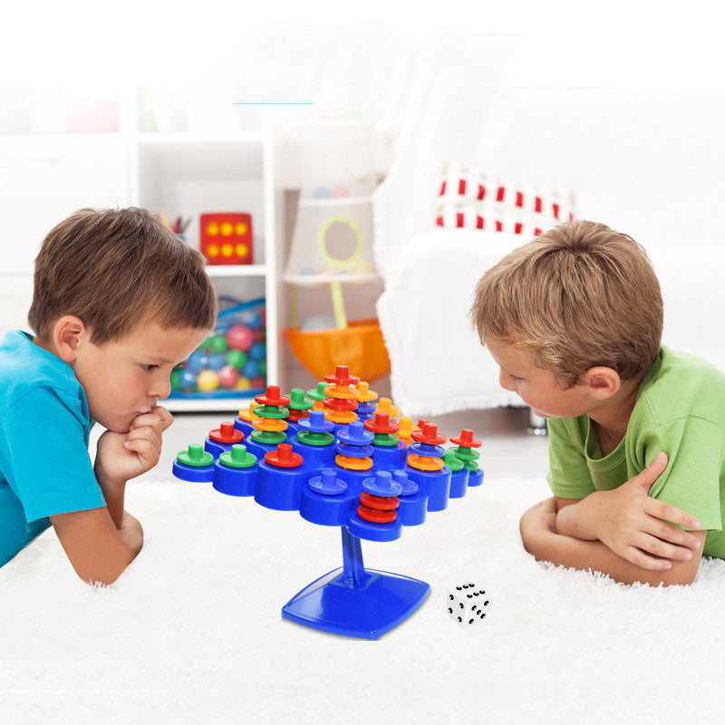 Montessori Balance Turntable Stacking Game