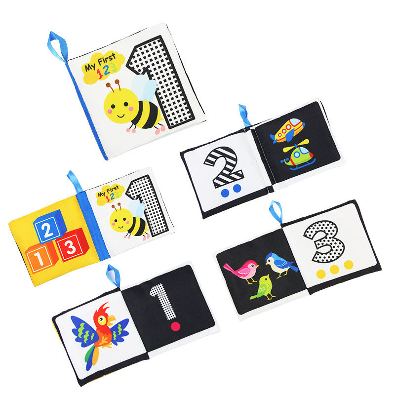 Montessori Baby Visual Cloth Book