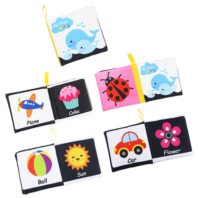 Montessori Baby Visual Cloth Book