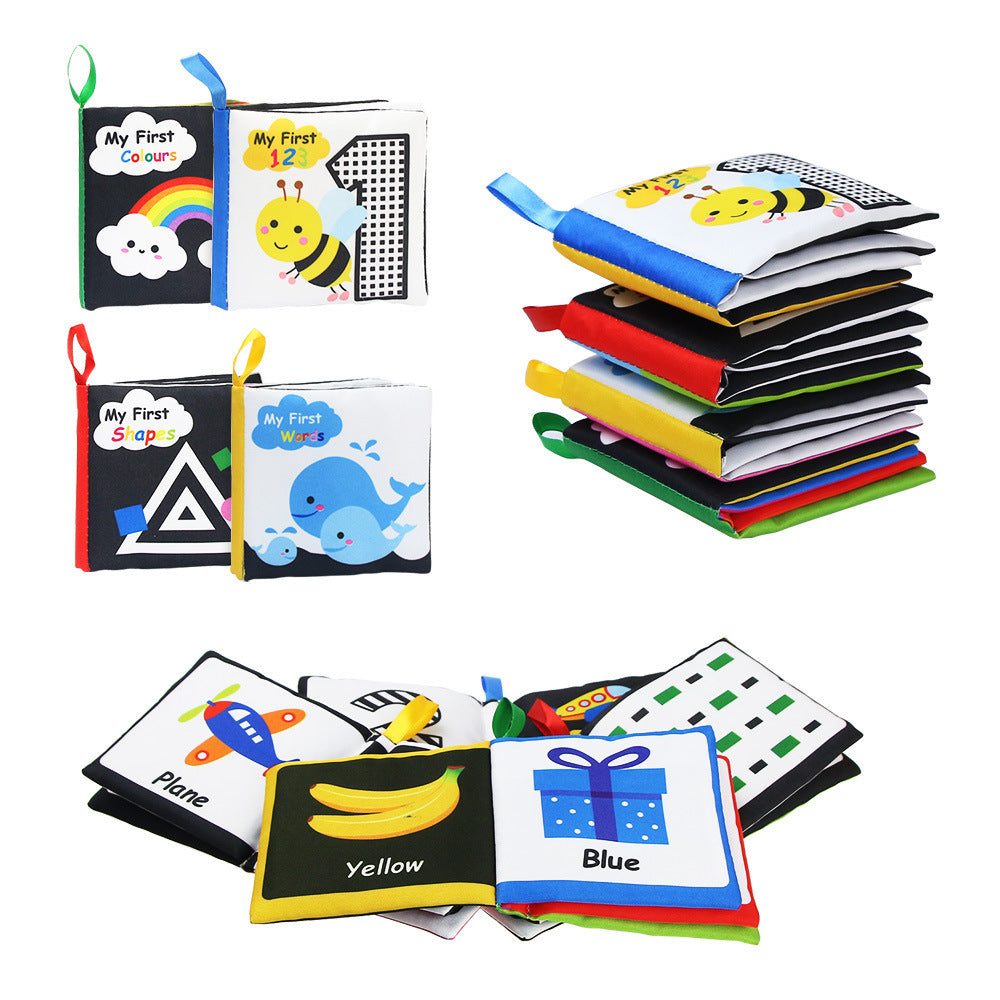 Montessori Baby Visual Cloth Book