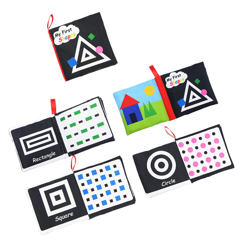 Montessori Baby Visual Cloth Book