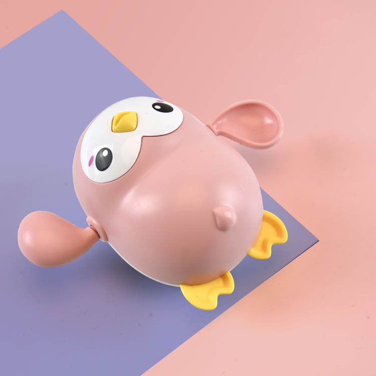 Montessori Kawaii Swimming Penguin Bath Toy