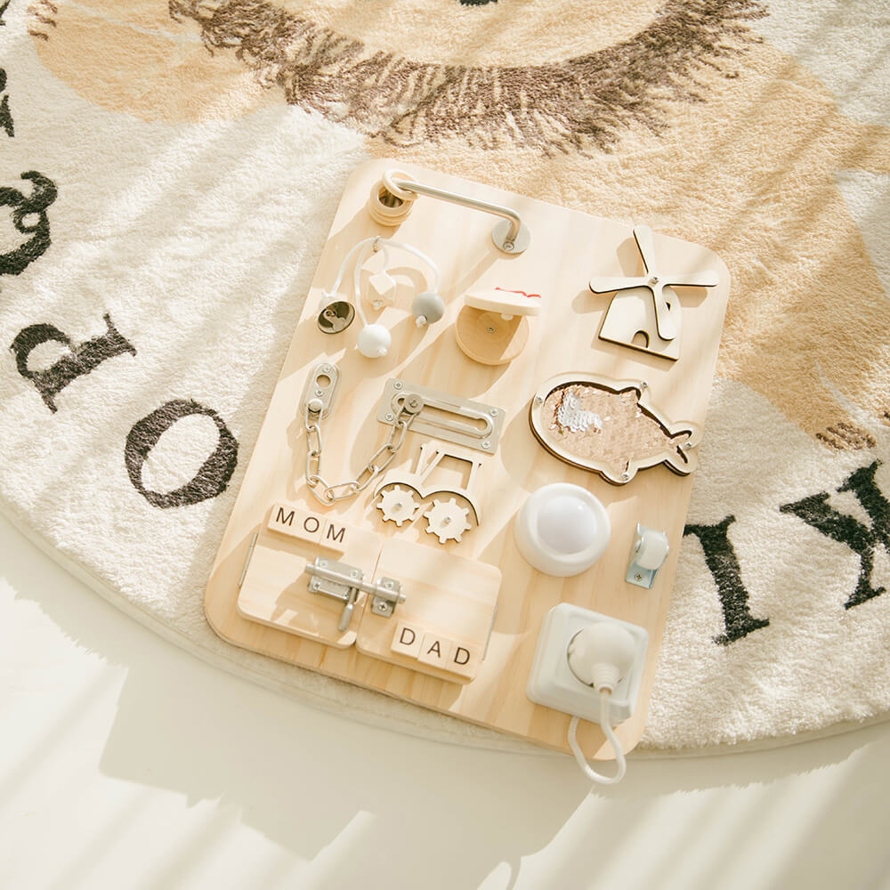 Montessori Busy Board for Infants
