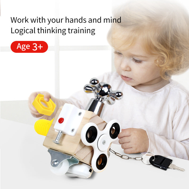 Montessori Busy Cube