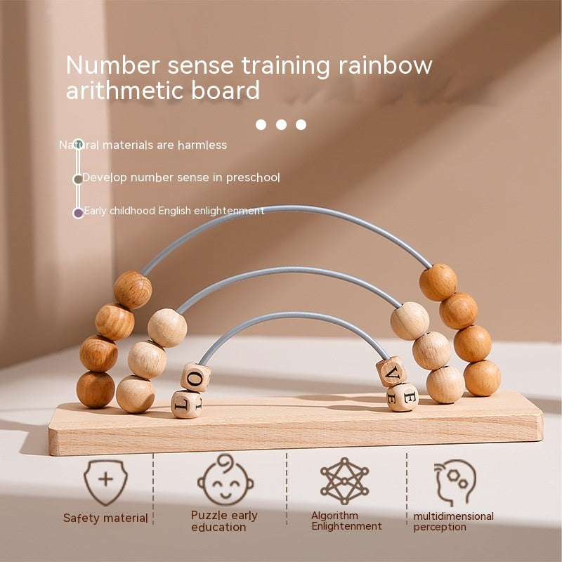 Montessori Wooden Counter Toy