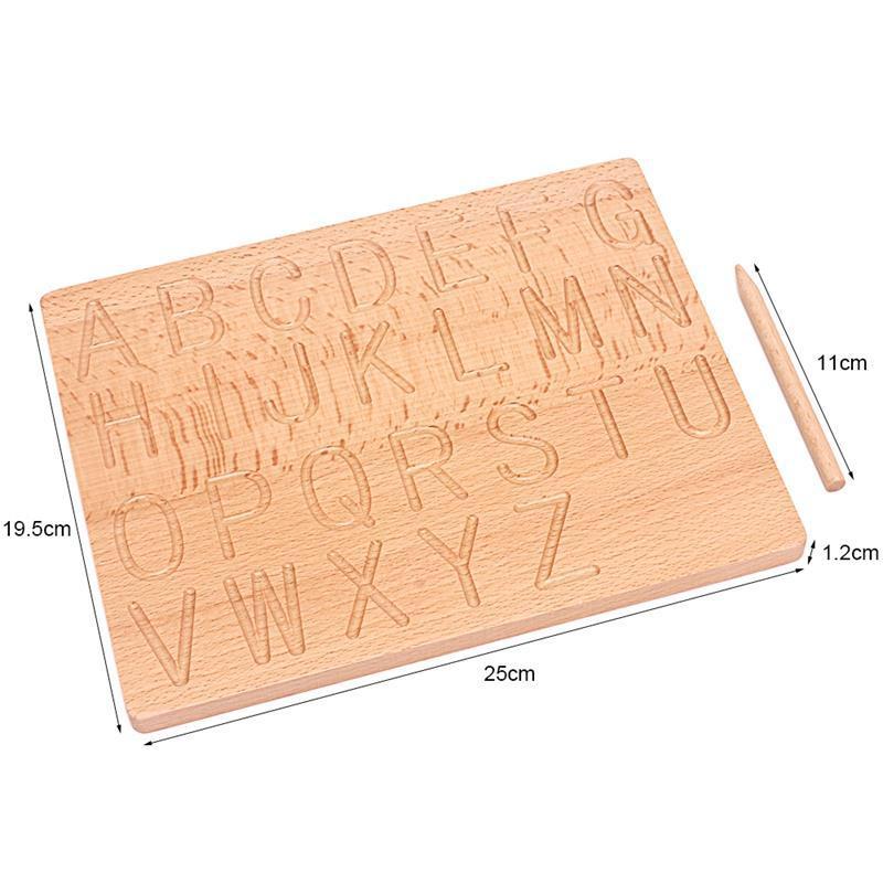 Montessori Wooden Tracing Board