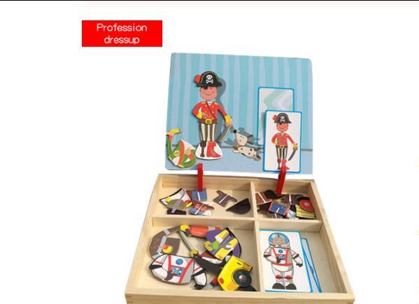 Montessori Magnetic Fun Puzzle