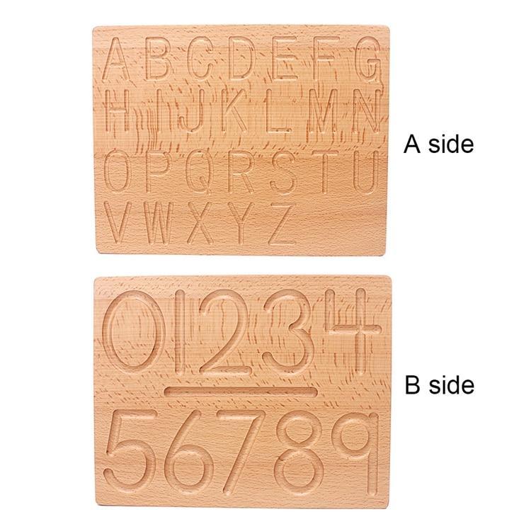 Montessori Wooden Tracing Board