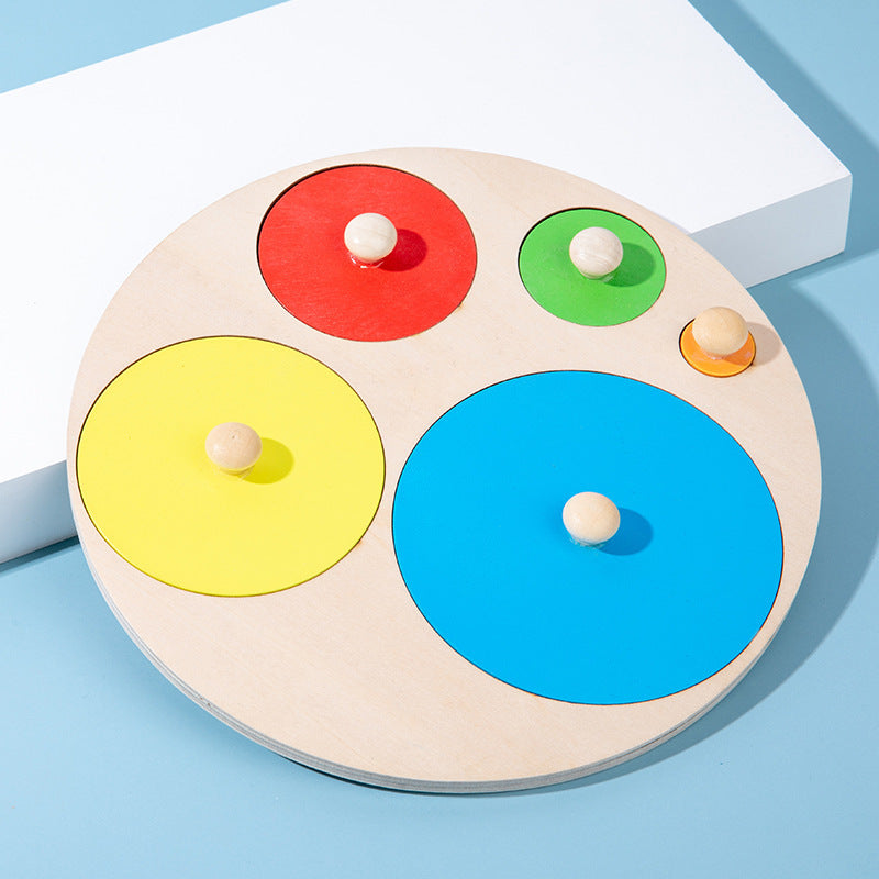 Montessori Geometric Puzzle Panel Set