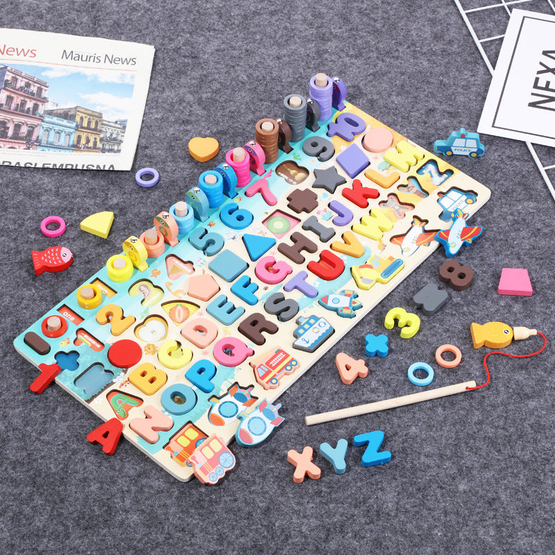 Montessori Math Fishing Board