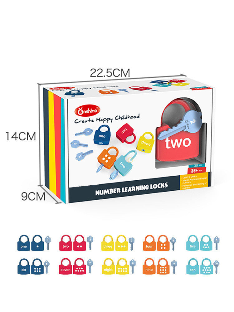 Montessori Alphabet & Number Locks