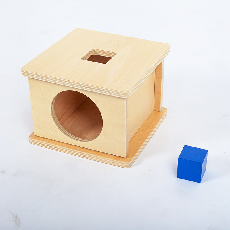 Montessori Wooden Shape Box