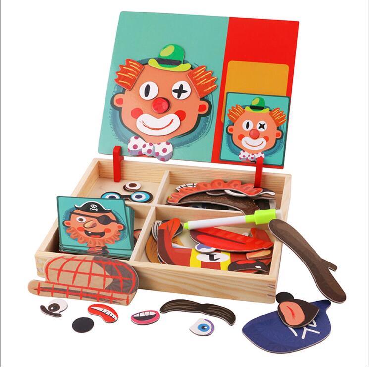 Montessori Magnetic Fun Puzzle