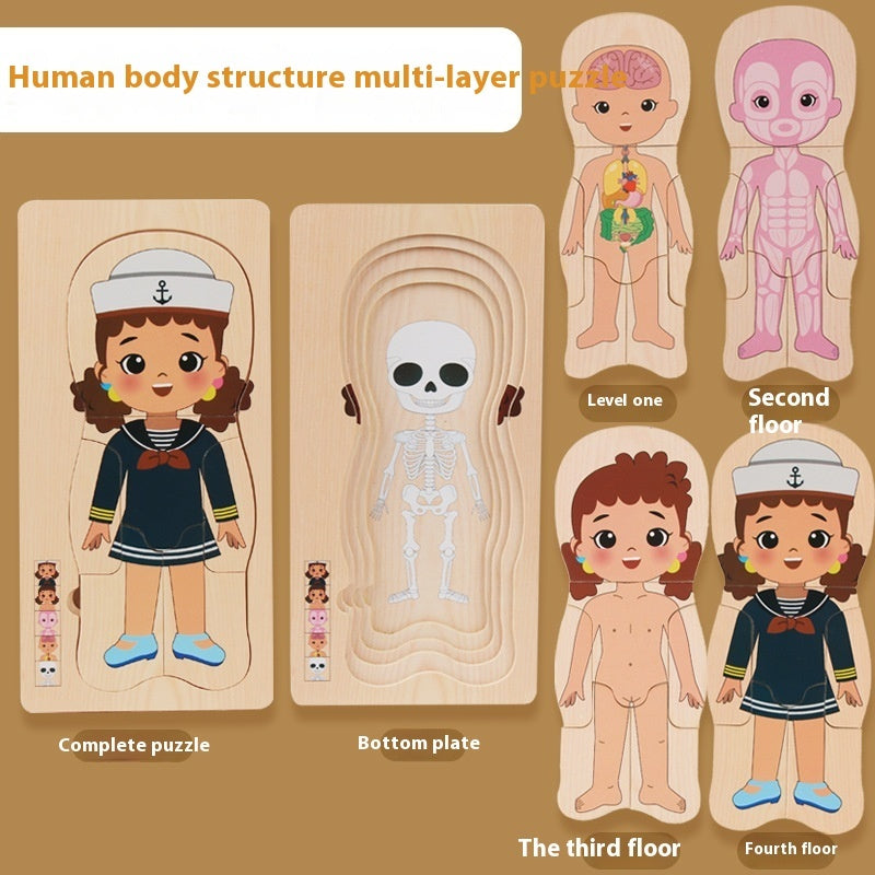 Montessori Professions & Body Puzzle