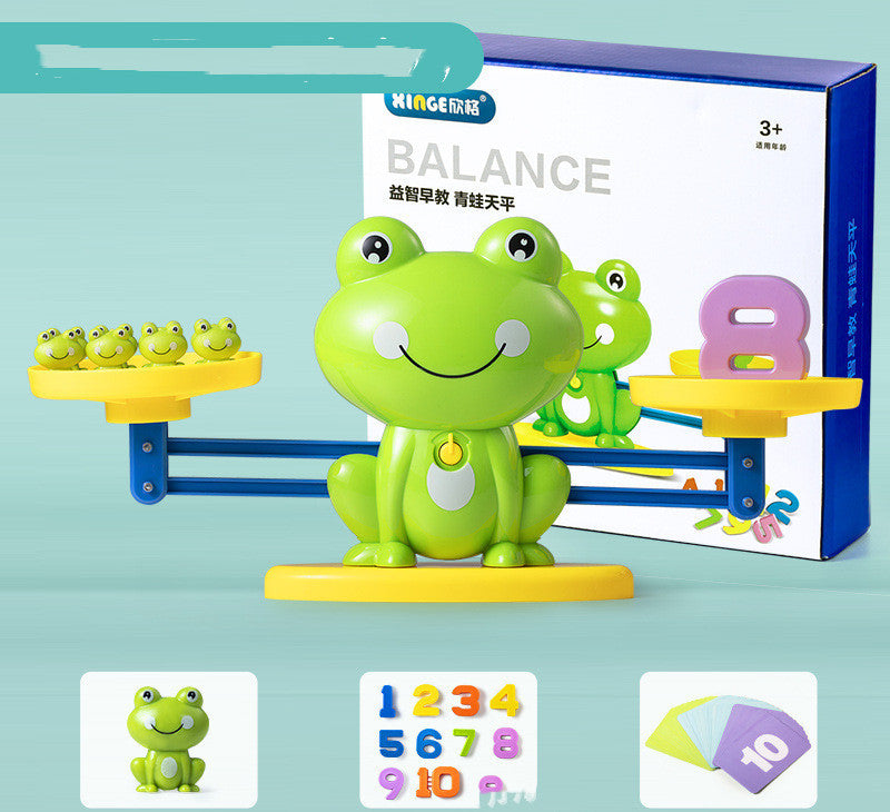 Montessori Frog Number Scale