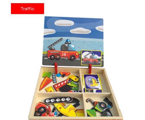 Montessori Magnetic Fun Puzzle