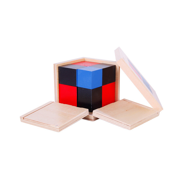Montessori Binomial Cube Educational Toy