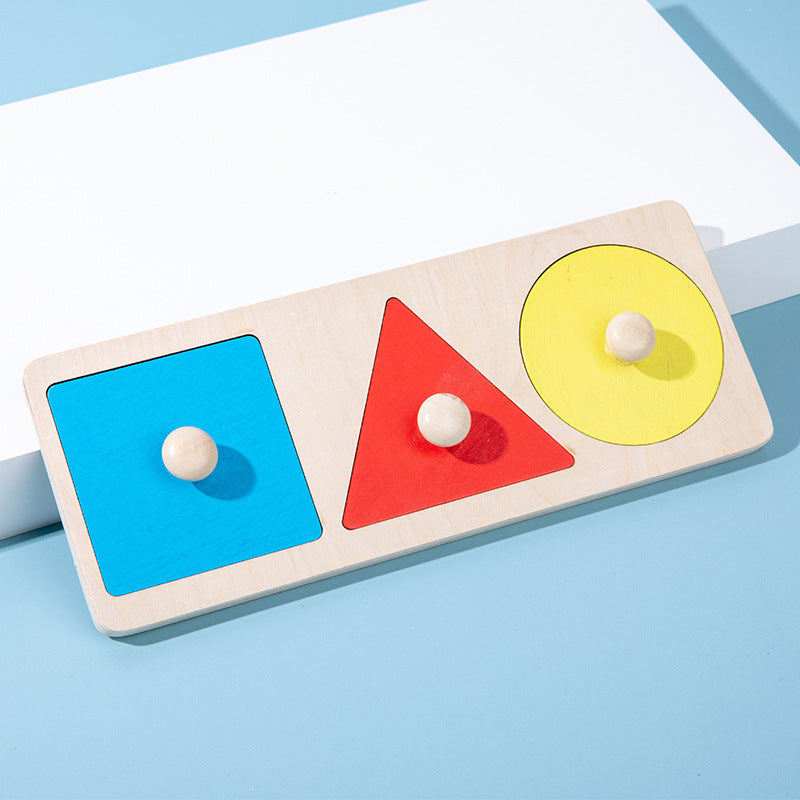 Montessori Geometric Puzzle Panel Set