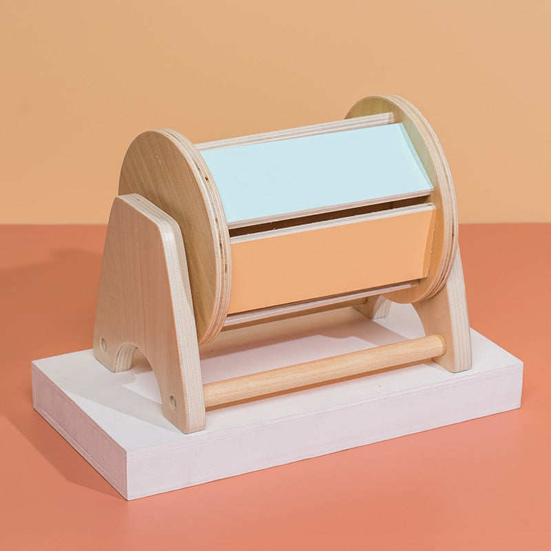 Montessori Wooden Target & Drawer Box
