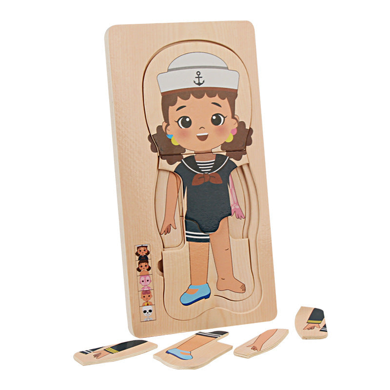 Montessori Professions & Body Puzzle