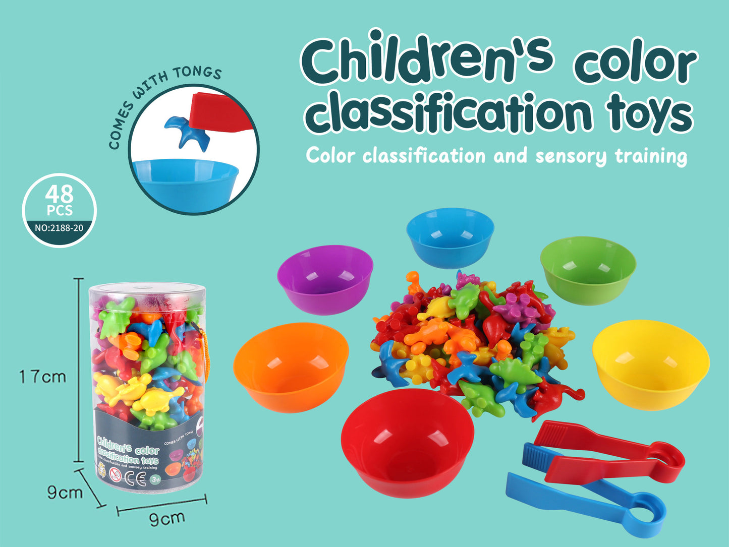 Montessori Rainbow Toy Set