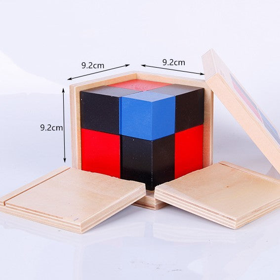 Montessori Binomial Cube Educational Toy