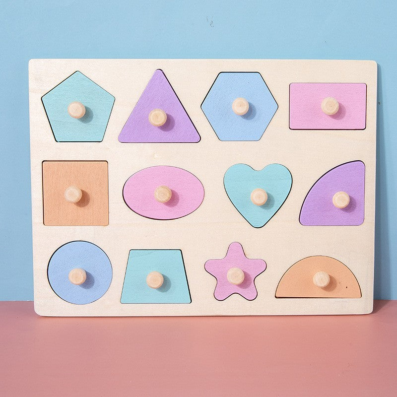 Montessori Wooden Target & Drawer Box