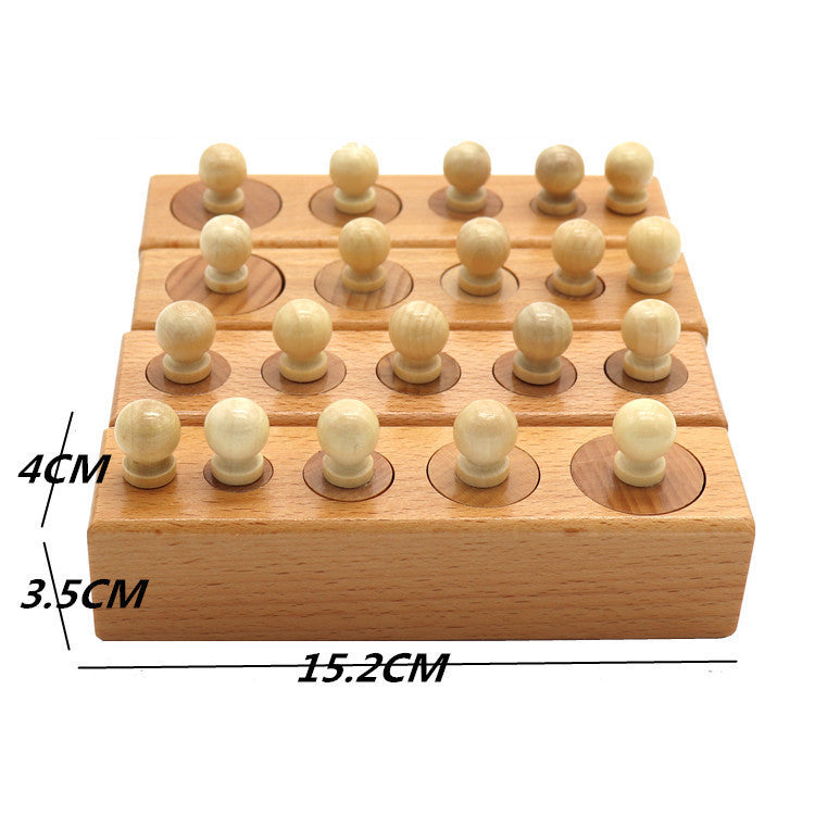 Montessori Wooden Sorting Blocks