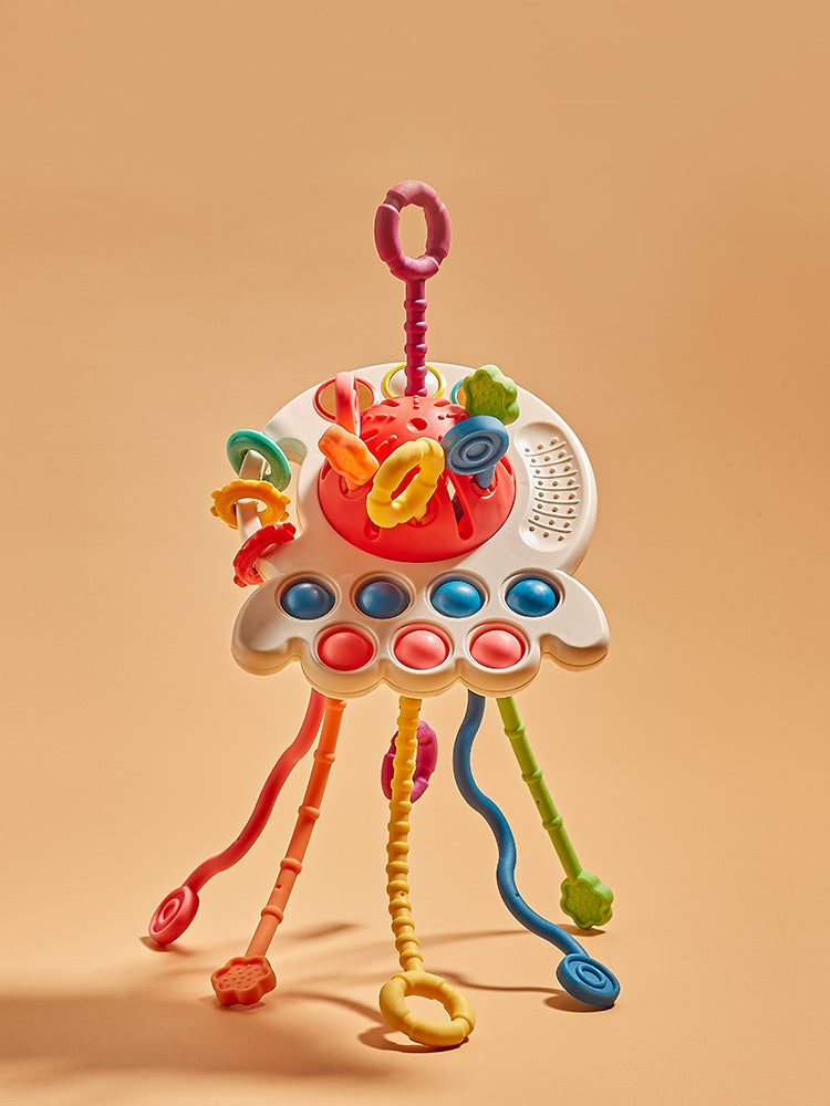 Montessori Silicone Pulling Toy