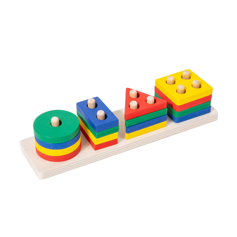 Montessori Color Recognition Blocks