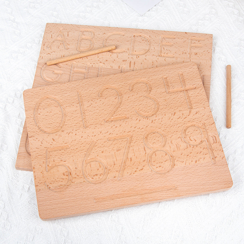 Montessori Wooden Lettering Board