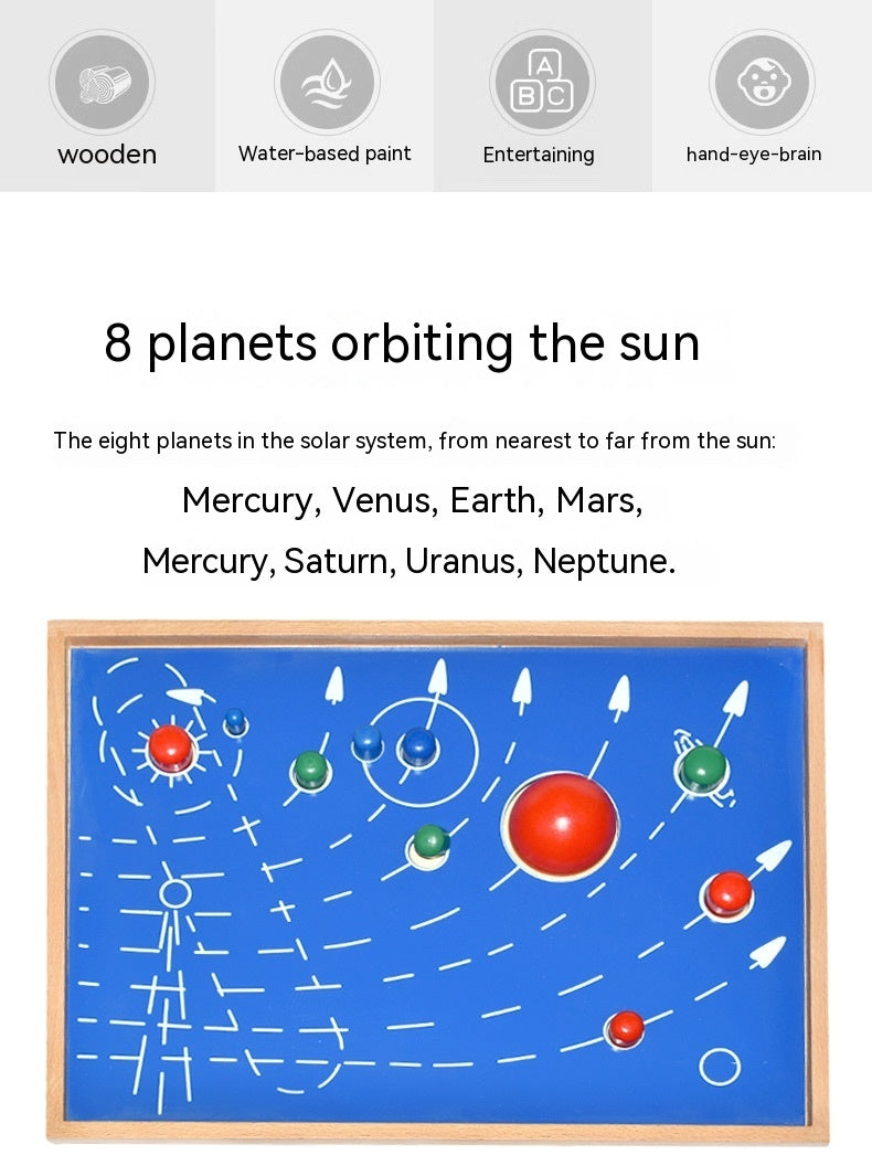 Montessori Solar System Puzzle
