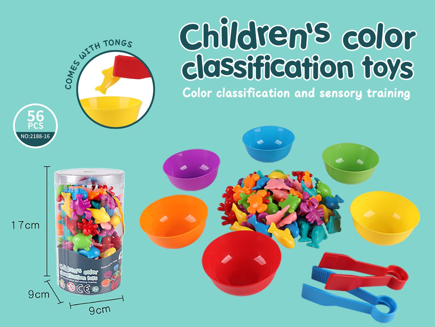 Montessori Rainbow Toy Set