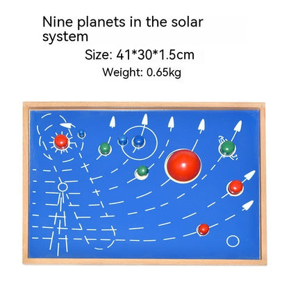 Montessori Solar System Puzzle