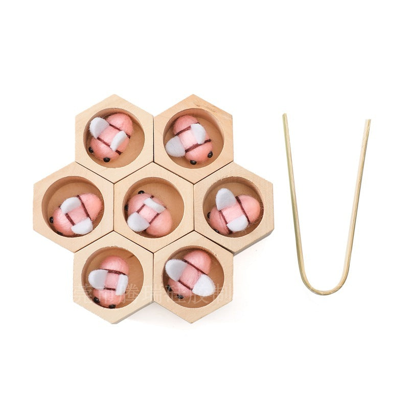 Montessori Wooden Bee Toy