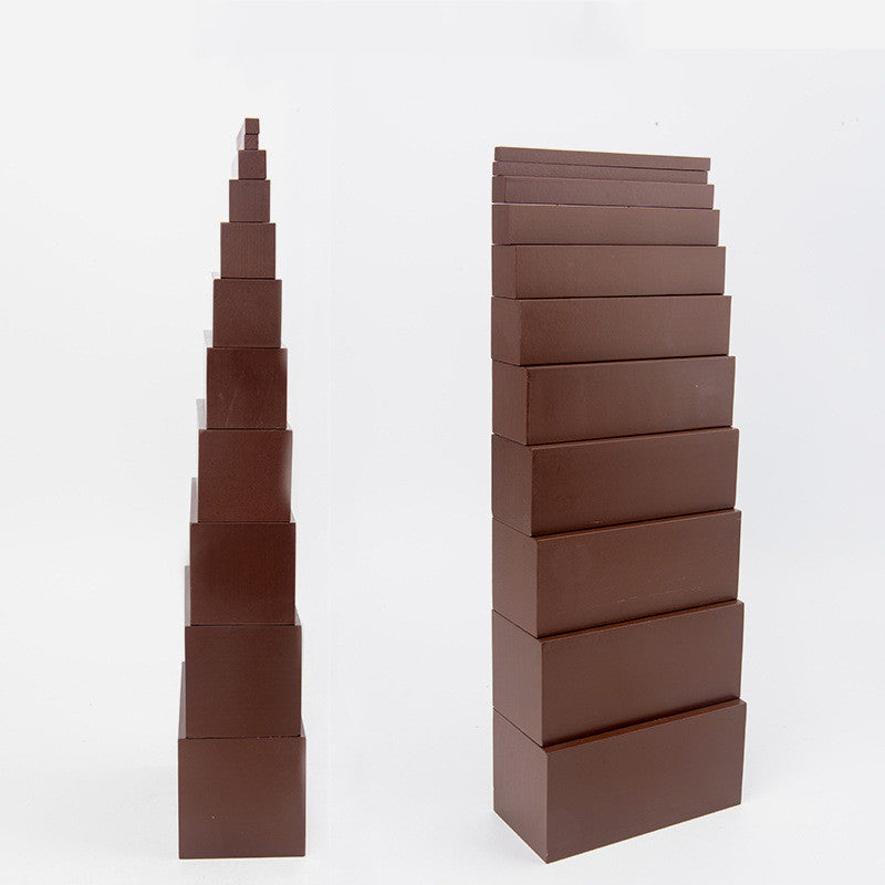 Montessori Brown Ladder Blocks