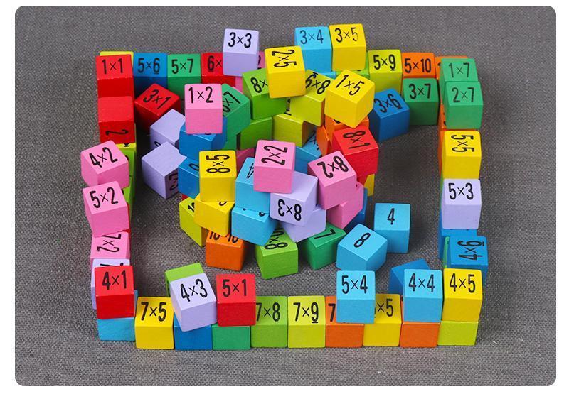 Montessori Wooden Multiplication Table