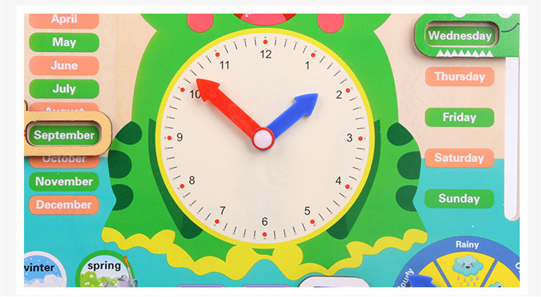 Montessori Wooden Clock