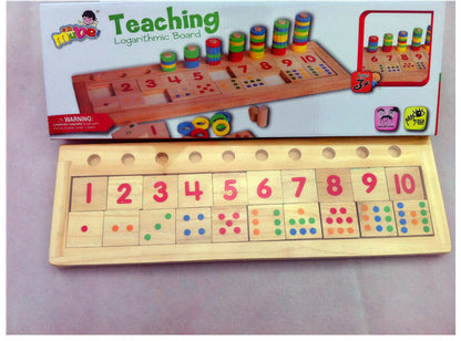 Montessori Arithmetic Log Board