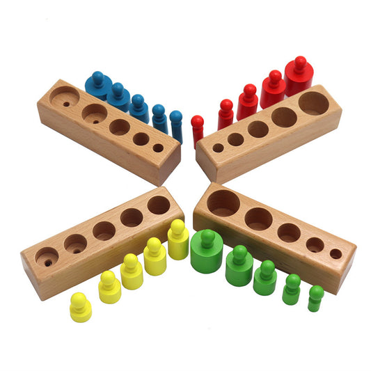 Montessori Wooden Sorting Blocks