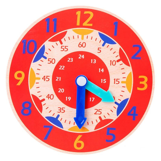 Montessori Wooden Clock Toy