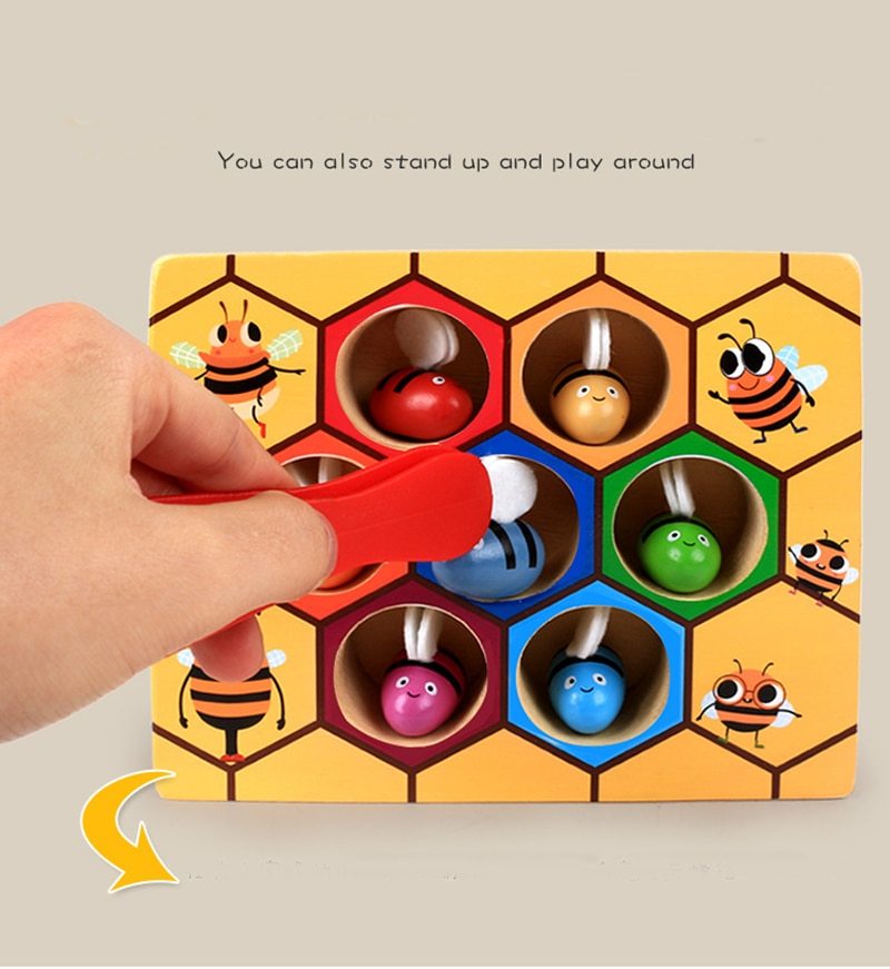 Montessori Interactive Beehive Game