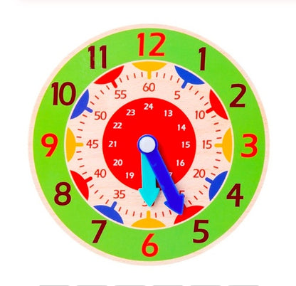 Montessori Wooden Clock Toy