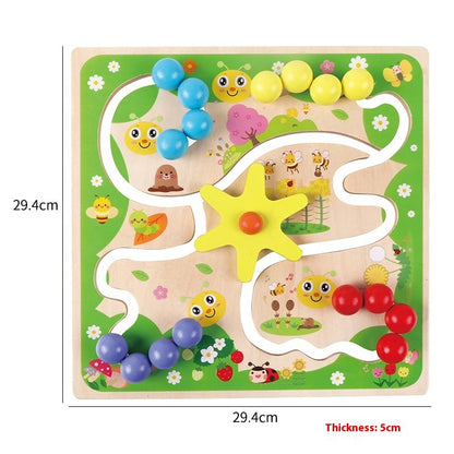 Montessori Wooden Early Education Toys Set