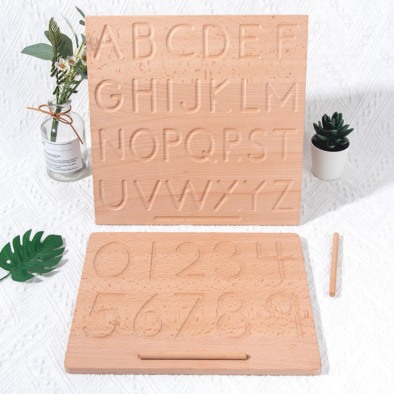 Montessori Wooden Lettering Board