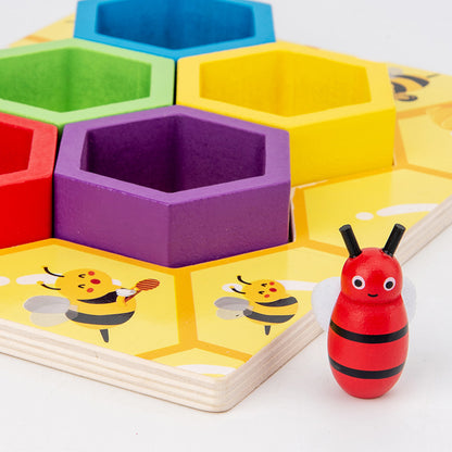 Montessori Clip Bee Toy